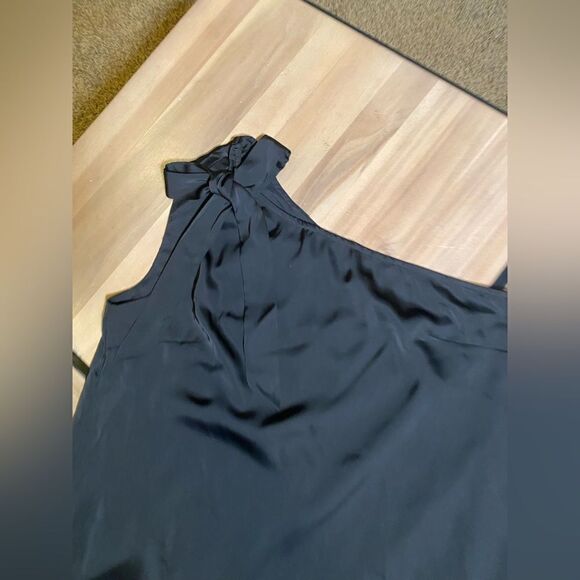 Black single shoulder dress - Picture 3 of 6